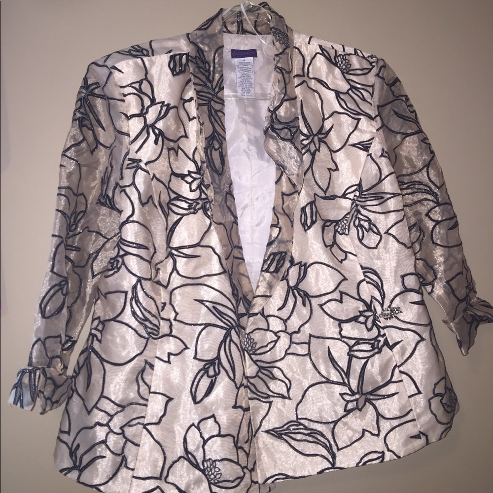 🛍🧥Women’s Metaphor Shiny Embroidered Blazer🧥